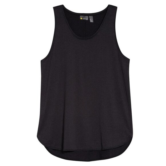 NEW Nordstrom Zella Liana Restore Performance Tank Top Black Size Small Active S - Picture 3 of 12